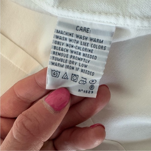 Polo by Ralph Lauren White Button Down Shirt - Picture 5 of 6